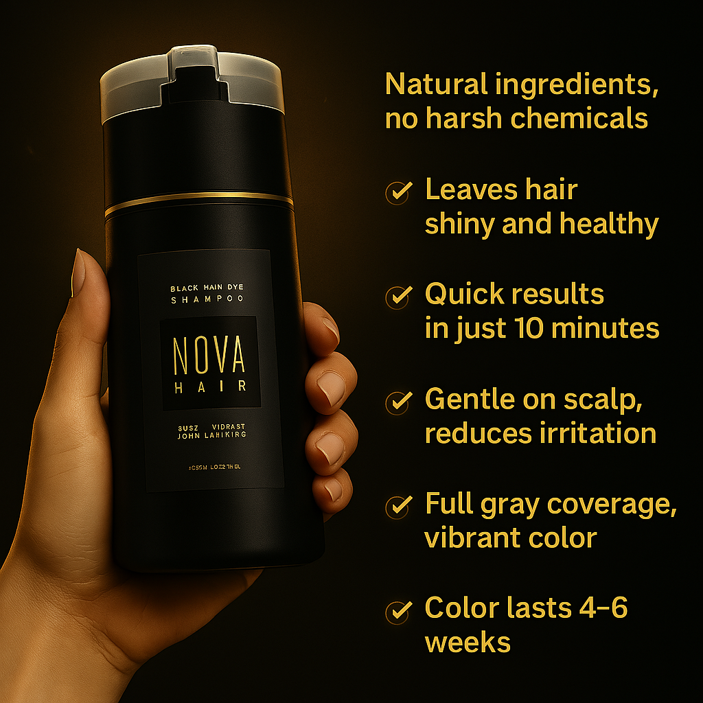 NovaHair™ Instant Dye Shampoo