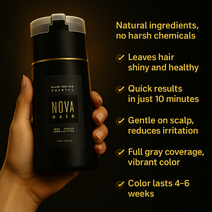 NovaHair™ Instant Dye Shampoo